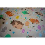 ⬜Habszivacs Kétoldalas Játszószőnyeg   150x200cm (Maci ès Hörcsög minta)