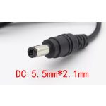 Hálózati adapter, 12V/2A, Ø5.5/2.5mm csatlakozás, 0.9m, fekete