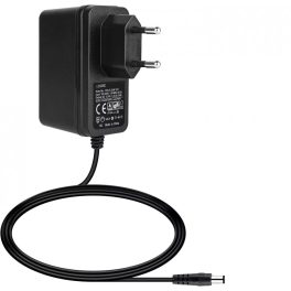   Hálózati adapter 12V/2A, tápegység, Ø3.5/1.35mm csatlakozás, 130cm, fekete