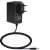 Hálózati adapter 12V/2A, tápegység, Ø3.5/1.35mm csatlakozás, 130cm, fekete