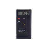 Professzionális Elektromágneses Sugárzásmérő, 0.4 mp válaszidő, digitális LCD kijelző, fekete