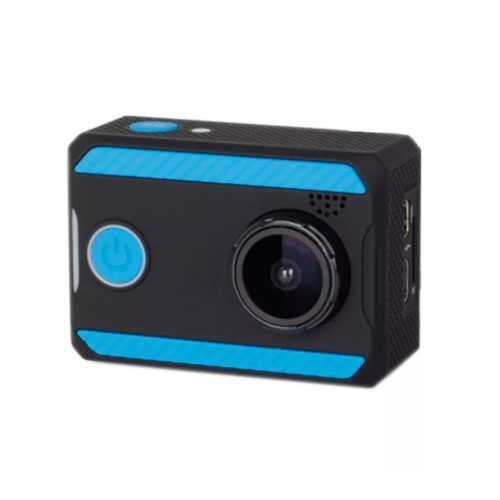 WiFi-s Akciókamera, H26, 12MP sportkamera, FullHD video/60FPS, max.64GB TF Card, 30m-ig vízálló, kék-fekete