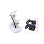 Dupla Töltőállomás PS4 Kontrollerhez, HB-P4002B dokkoló 2db Gamepad-hoz, fekete