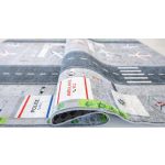 ⬜Gyerek szőnyeg szürke repülő pályás