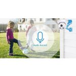 Vezeték nélküli WiFi/LAN Térfigyelő IP Kamera, J07 Kültéri/Beltéri fehér