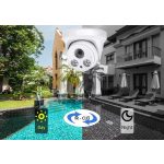 Vezeték nélküli WiFi/LAN Térfigyelő IP Kamera, J07 Kültéri/Beltéri fehér