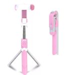 Bluetooth Szelfibot Tripod Funkcióval, 18.5cm-68cm, 10 méter távirányító hatótáv, fehér