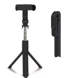   Bluetooth Szelfibot Tripod Funkcióval, 18.5cm-68cm, 10 méter távirányító hatótáv, fekete