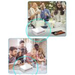 USB hálózati töltő, 8xUSB port, 40W gyorstöltés, fehér