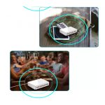 USB hálózati töltő, 8xUSB port, 40W gyorstöltés, fehér