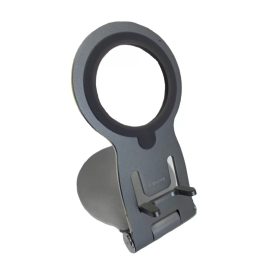   Asztali Okostelefon Tartó, alumínium, MagSafe töltő tartóval, 180°-ban dönthető, szürke