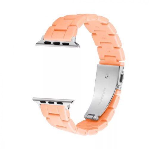 Apple Watch óraszíj, kompatibilis 38/40/41mm kijelzőjű okosórákkal, barackszín