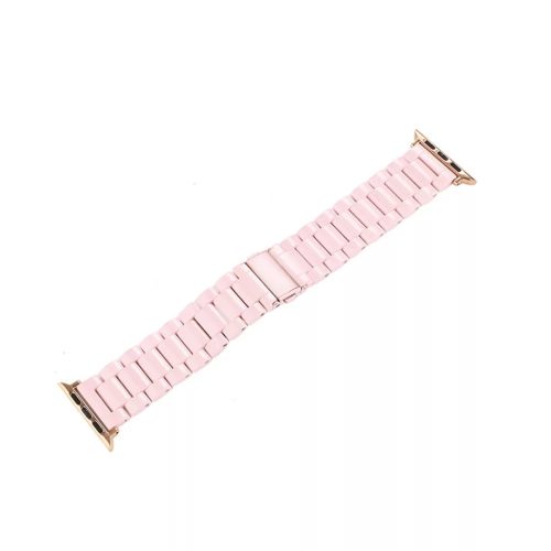 Apple Watch fém óraszíj, kompatibilis 38/40/41mm kijelzőjű okosórákkal, pink