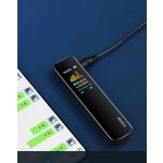 Mrobo Digitális Diktafon RV-19, zajcsökkentés, 8GB, fekete