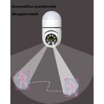 Intelligens Térfigyelő Kamera Z1, 1MP HD, kétirányú hang funkció, mozgásérzékelés, éjszakai látás, gyors telepítés, fehér