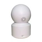 Intelligens Térfigyelő Kamera R11, 2MP FullHD dupla lencse, kétirányú hang funkció, mozgásérzékelés, fehér