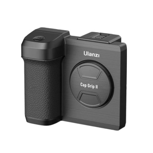 Telefon Stabilizátor, Ulanzi CG01, Bluetooth távirányítós, vakupapucs csatlakozó + 1/4" tripod csavarmenet, fekete