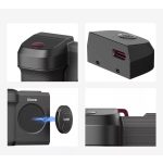 Telefon Stabilizátor, Ulanzi CG01, Bluetooth távirányítós, vakupapucs csatlakozó + 1/4" tripod csavarmenet, fekete