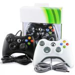 USB Gamepad, PC/PS3 kompatibilis gaming kontroller, vezetékes, fekete