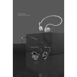 Bluetooth Sport Fülhallgató, beépített mikrofonnal, zajszűrés, érintésvezérlés, fülre helyezhető, Bluetooth v5.3, fehér