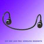 Bluetooth Sport Fülhallgató, beépített mikrofonnal, zajszűrés, érintésvezérlés, fülre helyezhető, Bluetooth v5.3, fekete