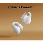 Remax Bluetooth Fülhallgató, beépített mikrofonnal, headset töltő dokkoló, Bluetooth v5.3, fekete-sárga