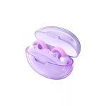 Remax Bluetooth Fülhallgató, beépített mikrofonnal, headset töltő dokkoló, Bluetooth v5.3, világosbarna