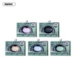 Remax Bluetooth Fülhallgató, beépített mikrofonnal, headset töltő dokkoló, Bluetooth v5.3, világosbarna