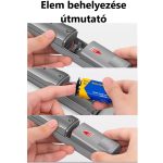 ANENG Hordozható fémkereső detektor, 180°-ban dönthető fej, LED+Beeper, 10cm hatótávolság, Szürke