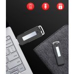 SPT Digitális USB Hangrögzítő, U03, diktafon, zajcsökkentés, 8GB, USB 2.0, Pen Drive funkció, fekete