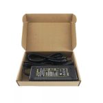 Hálózati Szivargyújtós Átalakító Adapter, AC 230V, DC 12V/10A/120W, szivargyújtóra alakít, 2.2 méter, fekete