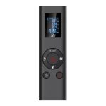 Multifunció Lézeres Távolságmérő, 0-40m, LCD képernyő, pontosság +/- 1mm, újratölthető, felület, térfogat, pitagorasz számítás, fekete