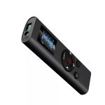 Multifunció Lézeres Távolságmérő, 0-40m, LCD képernyő, pontosság +/- 1mm, újratölthető, felület, térfogat, pitagorasz számítás, fekete