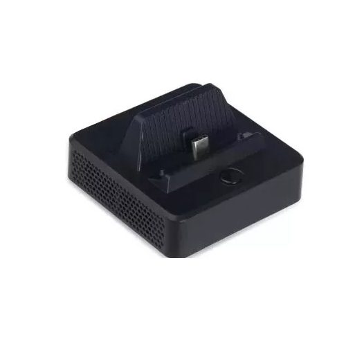 Videó Konvertáló Állomás/Töltő, TNS-1828 Nintendo Switch dokkoló, HDMI/USB-C/USB kimenetek, fekete