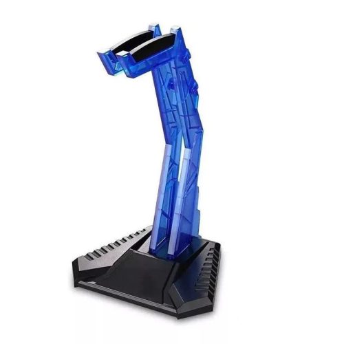Fejhallgató Tartó Állvány, Onikuma ZJ-H 26cm asztalra/szekrényre Gamer headsetekre/fejhallgatókra, kék-fekete