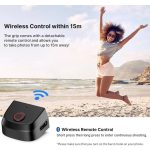 Ulanzi® Telefon Stabilizátor, MagSafe funcióval, Bluetooth távirányítós, vakupapucs csatlakozó + 1/4" tripod csavarmenet, fekete