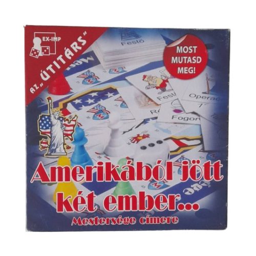 Amerikából jött két ember társasjáték