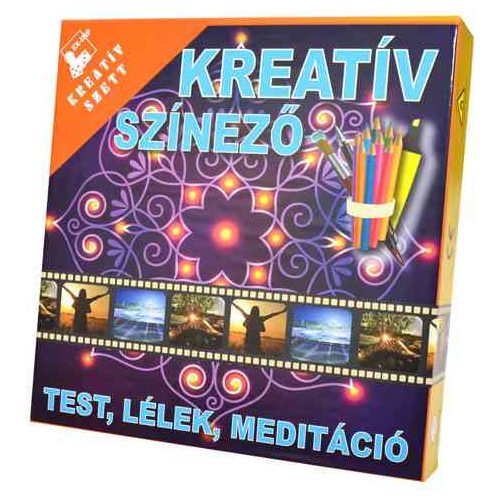 Kreativ szinező - Test, lélek, meditáció