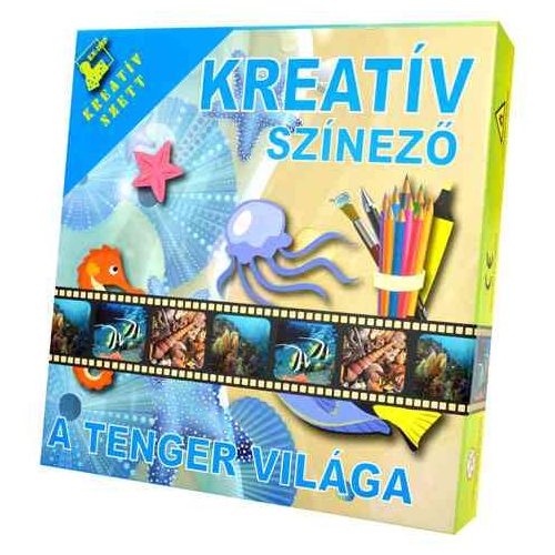 Kreativ szinező - A tenger világa