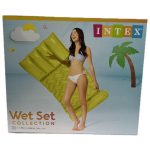 Intex Citromsárga Felfújható Matrac - Wet Set Collection