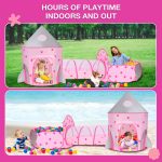 Játszósátor alagúttal gyerekeknek