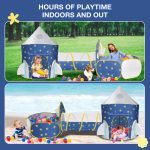 Játszósátor alagúttal gyerekeknek