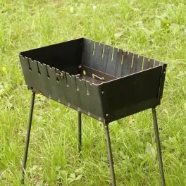   Összerakható Vas Grillbőrönd,Grillsütõ BBQ,Saslik Sütő :)