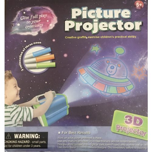 Picture Projector – Hordozhato rajz projektor és északai fény