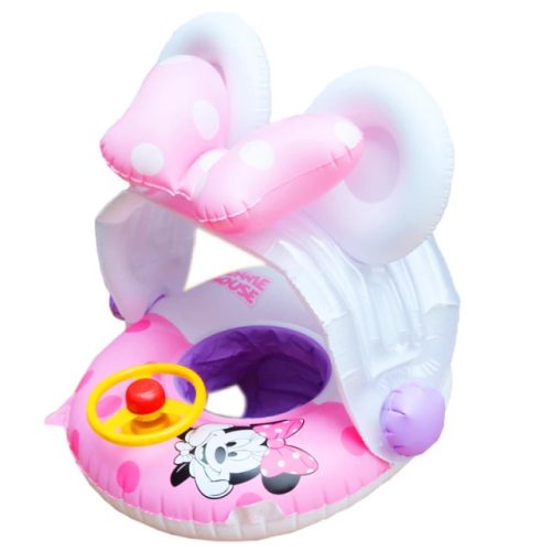 Minnie egeres felfújható beülős, baba/gyerek úszógumi.