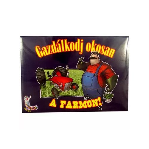 Gazdálkodj okosan a farmon társasjáték 