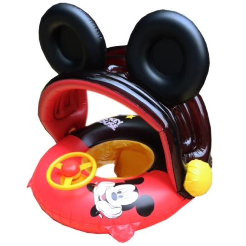 MICKEY  FELFÚJHATÓ BEÜLŐS, BABA, GYEREK ÚSZÓGUMI , LEVEHETŐ ,LEHAJTHATÓ TETŐVEL 
