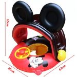 MICKEY  FELFÚJHATÓ BEÜLŐS, BABA, GYEREK ÚSZÓGUMI , LEVEHETŐ ,LEHAJTHATÓ TETŐVEL 