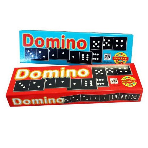 DOMINO 28 DB-OS MŰANYAG PIROS