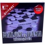 Malom és Dáma Társasjáték